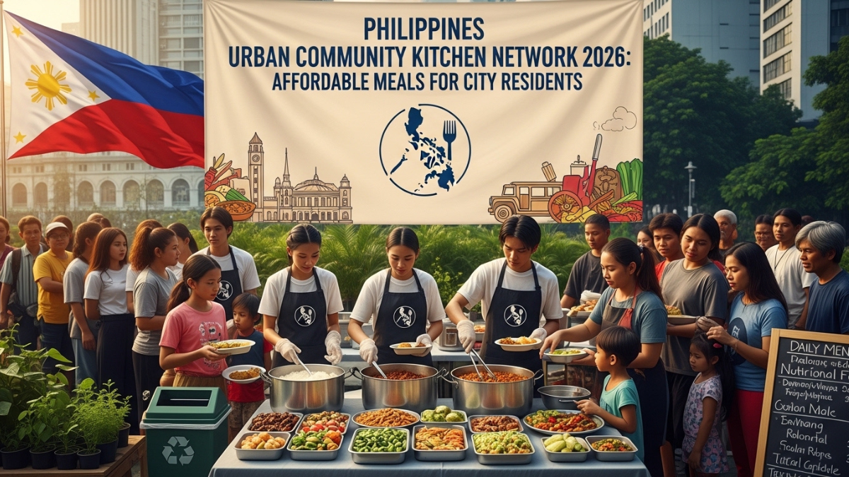 Philippines Urban Community Kitchen Network 2026: Affordable Meals for City Residents