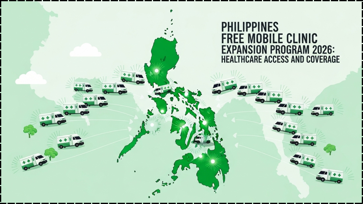 Philippines Free Mobile Clinic Expansion Program 2026: Healthcare Access and Coverage