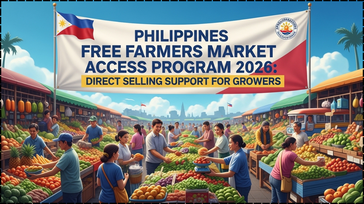 Philippines Free Farmers Market Access Program 2026: Direct Selling Support for Growers