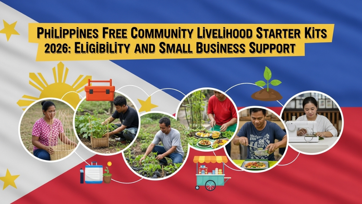 Philippines Free Community Livelihood Starter Kits 2026: Eligibility and Small Business Support