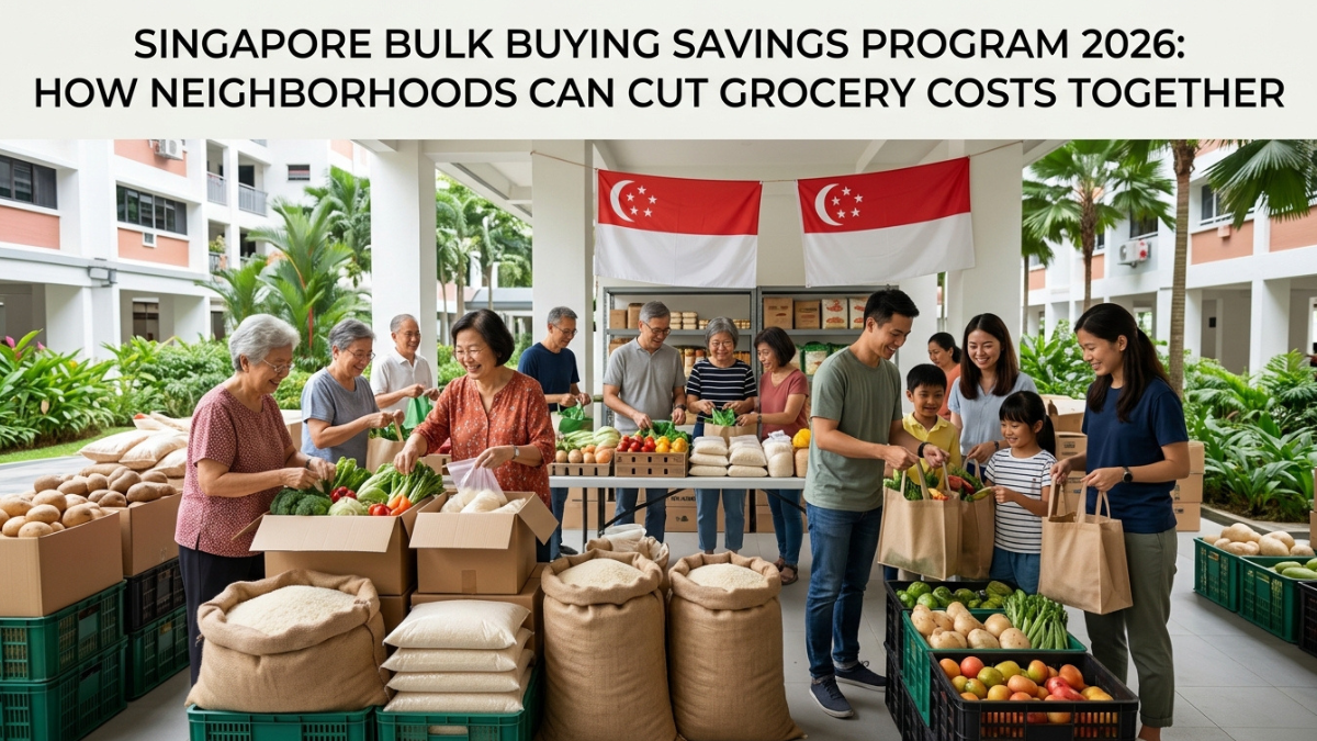 Singapore Bulk Buying Savings Program 2026: How Neighborhoods Can Cut Grocery Costs Together