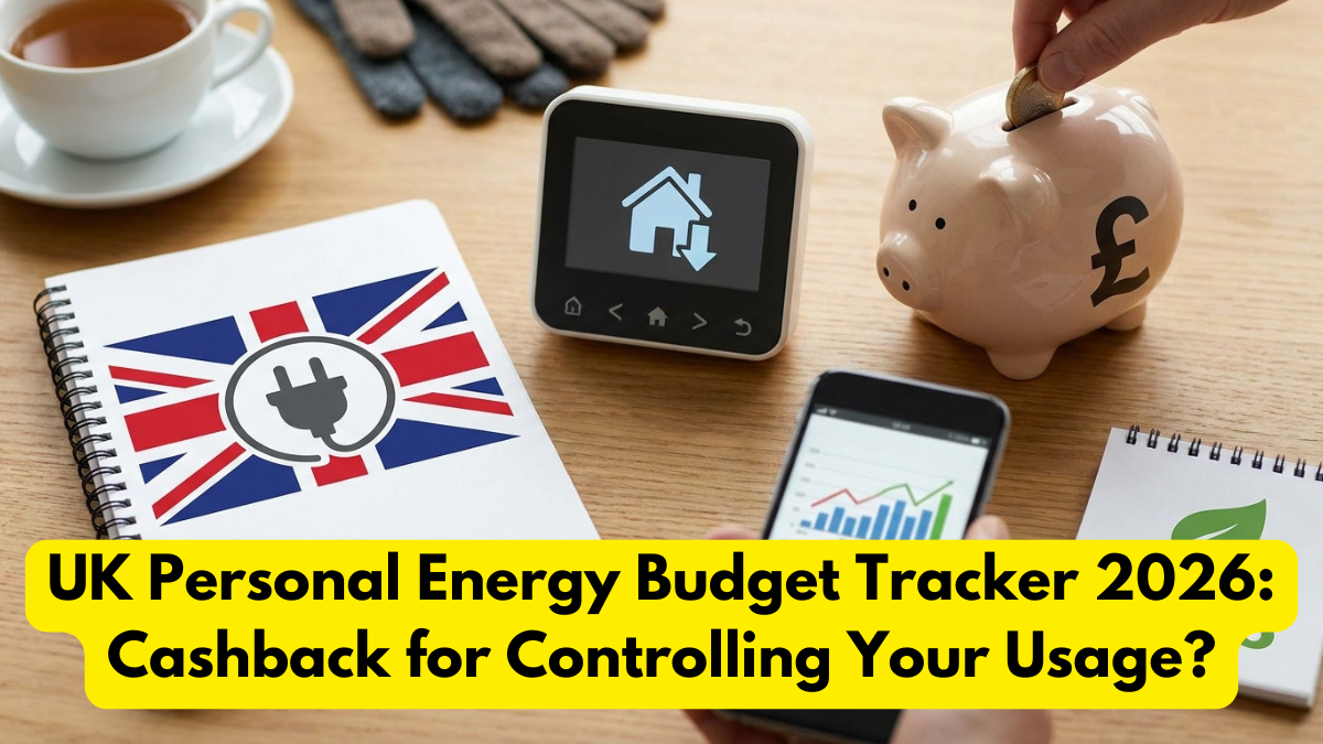 UK Personal Energy Budget Tracker 2026: Cashback for Controlling Your Usage?