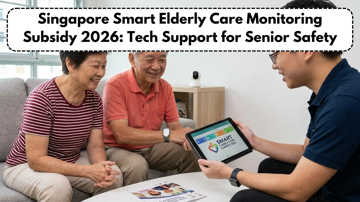 Singapore Smart Elderly Care Monitoring Subsidy 2026: Tech Support for Senior Safety