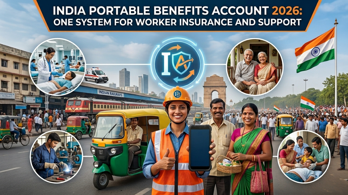 India Portable Benefits Account 2026: One System for Worker Insurance and Support