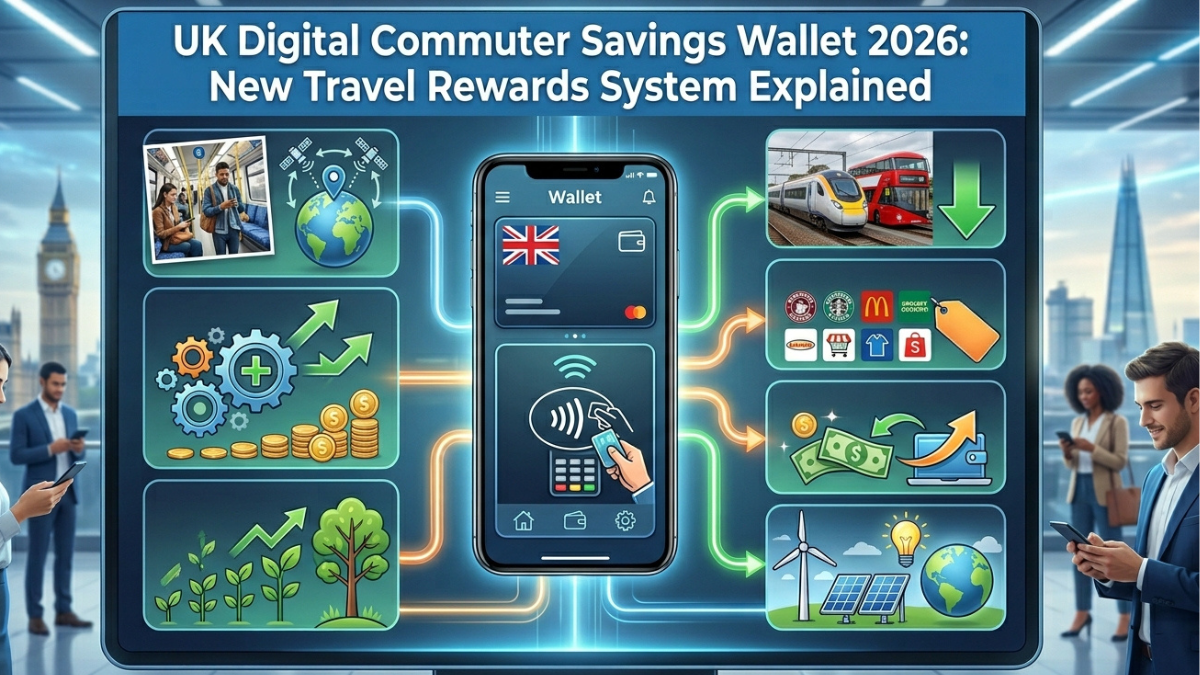 UK Digital Commuter Savings Wallet 2026: New Travel Rewards System Explained