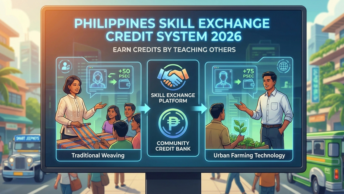 Philippines Skill Exchange Credit System 2026: Earn Credits by Teaching Others