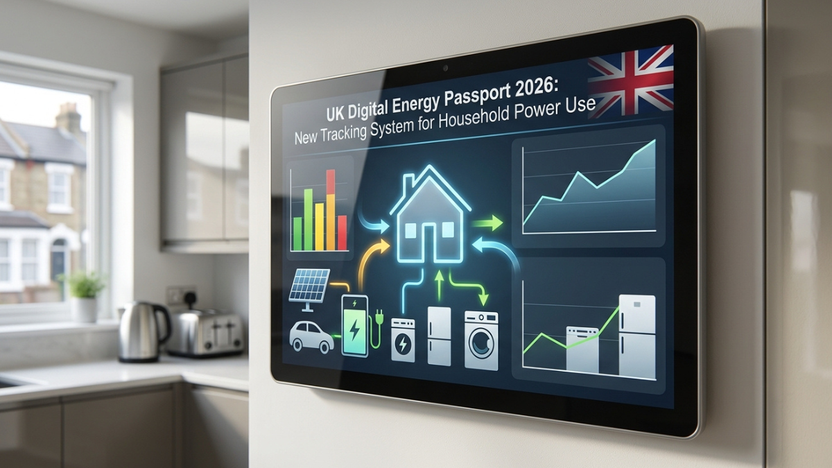 UK Digital Energy Passport 2026: New Tracking System for Household Power Use