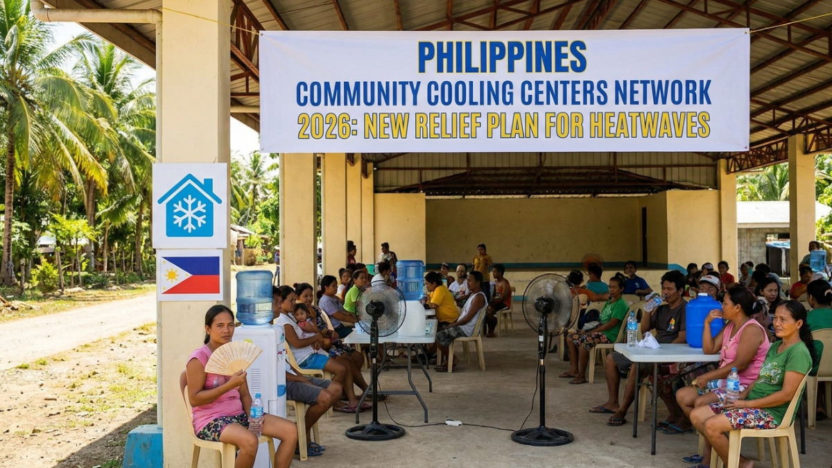 Philippines Community Cooling Centers Network 2026: New Relief Plan for Heatwaves