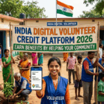 India Digital Volunteer Credit Platform 2026: Earn Benefits by Helping Your Community
