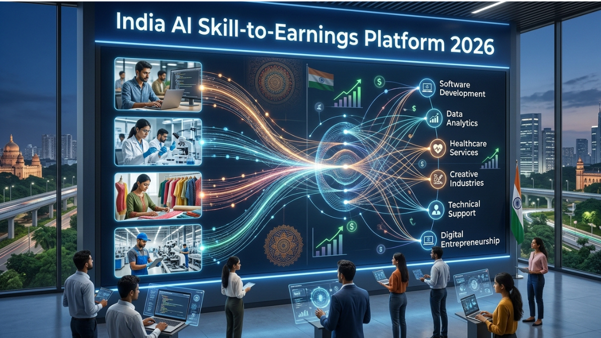India AI Skill-to-Earnings Platform 2026: New System to Match Skills with Income Opportunities