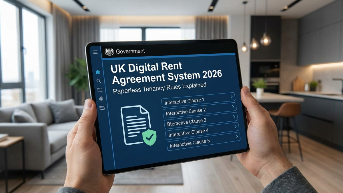 UK Digital Rent Agreement System 2026: Paperless Tenancy Rules Explained