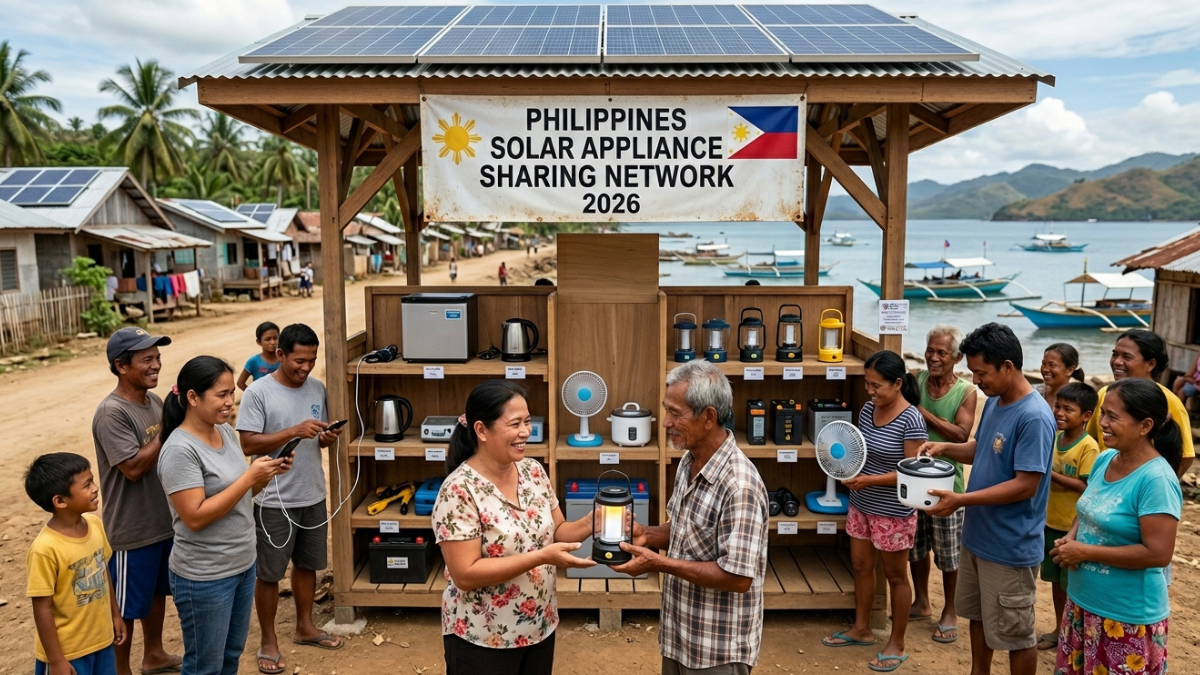 Philippines Solar Appliance Sharing Network 2026: Communities Sharing Energy-Saving Devices